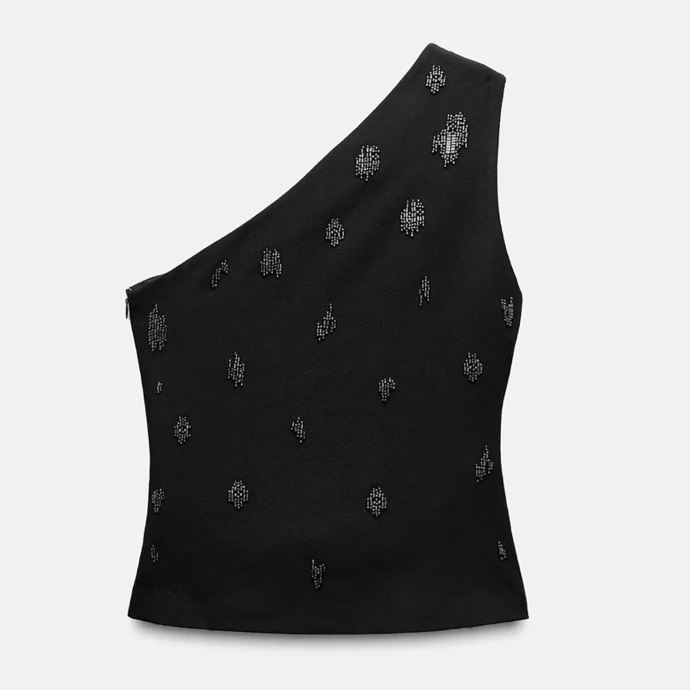 Asymmetric Beaded Top ZW Collection